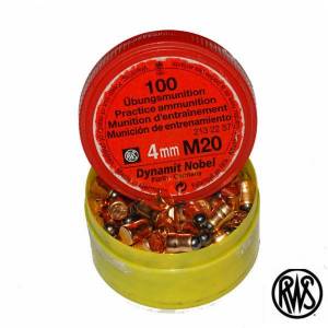 Cartouches 4 MM RWS M 20.