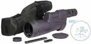 Télescope SIGHTMARK LATITUDE TACTICAL 20 - 60 X 80 XD Rét. Mil Rad FFP.