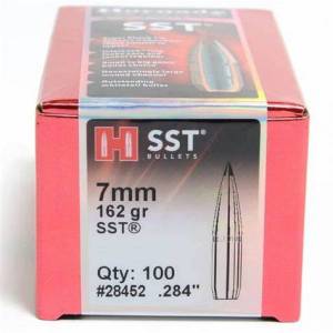 Ogives Hornady 284 / 7 MM - 162 Grs SST Réf. 28452.