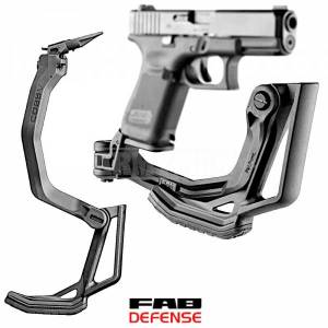 Crosse FAB DEFENSE COBRA Noire pour Glocks.