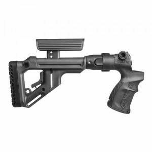 Crosse pliante F.A.B. DEFENSE NOIRE pour MOSSBERG.