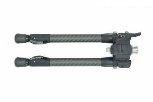 Bipied TIER ONE Tactical Carbone 230 MM PAN TILT.